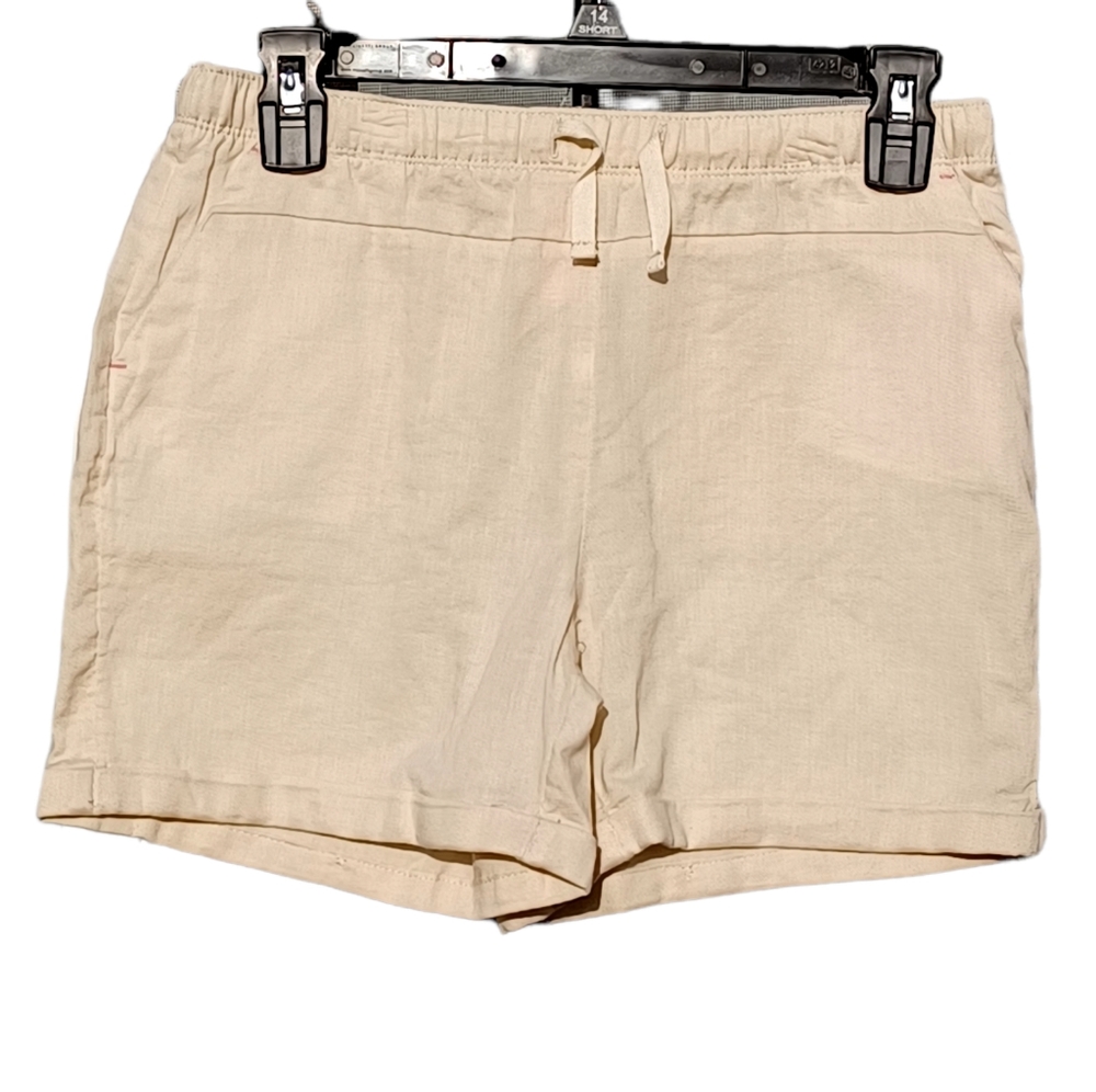 Wonder Nation Pull On Short Functional Drawstrings Fruit Khaki